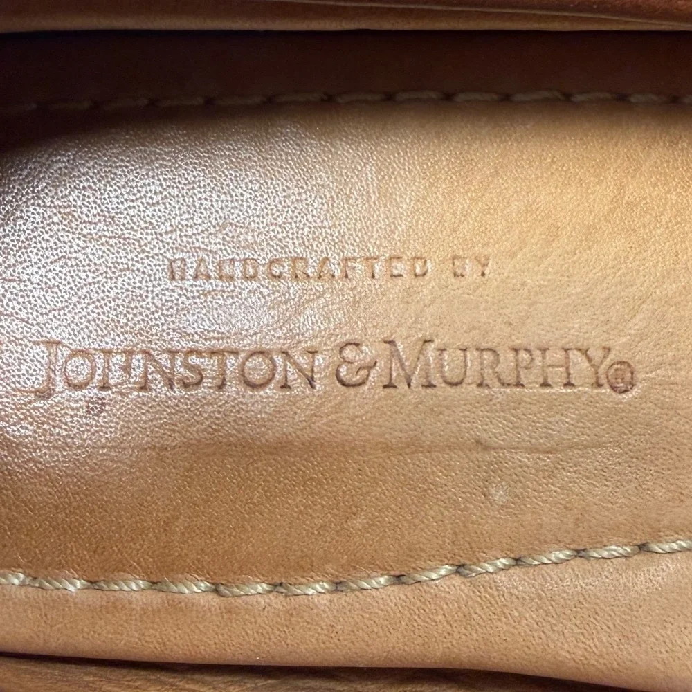 Johnston & Murphy‎ Driving Loafers Men's Size 8M Leather Moccasin Classic Preppy